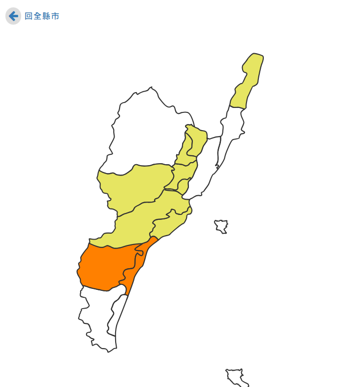 高溫資訊 台東今9鄉鎮市「黃燈、橙燈」已有焚風發生